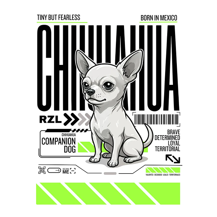 Camiseta Estampada Chihuahua - Oversize 2