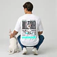 Camiseta Estampada Bull Terrier- Oversize - Miniatura 5