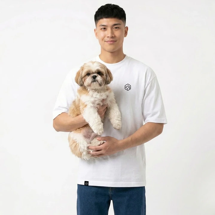 Camiseta Estampada Chih Tzu - Oversize 5