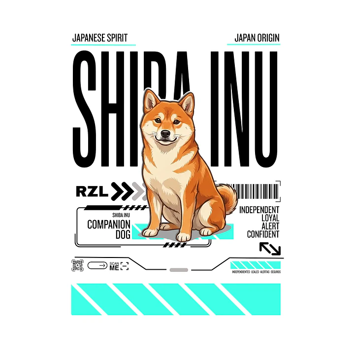 Camiseta Estampada Shiba Inu - Oversize 2