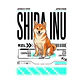 Camiseta Estampada Shiba Inu - Oversize - Miniatura 2