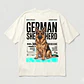 Camiseta Estampada German Shepherd - Oversize - Miniatura 1