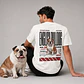 Camiseta Estampada Bulldog Inglés - Regular - Miniatura 1