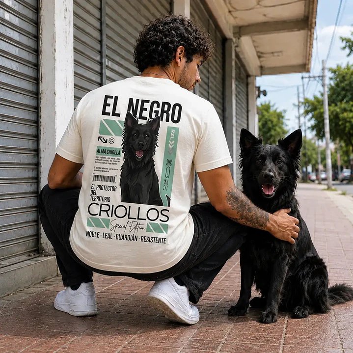 Camiseta Estampada Criollos 