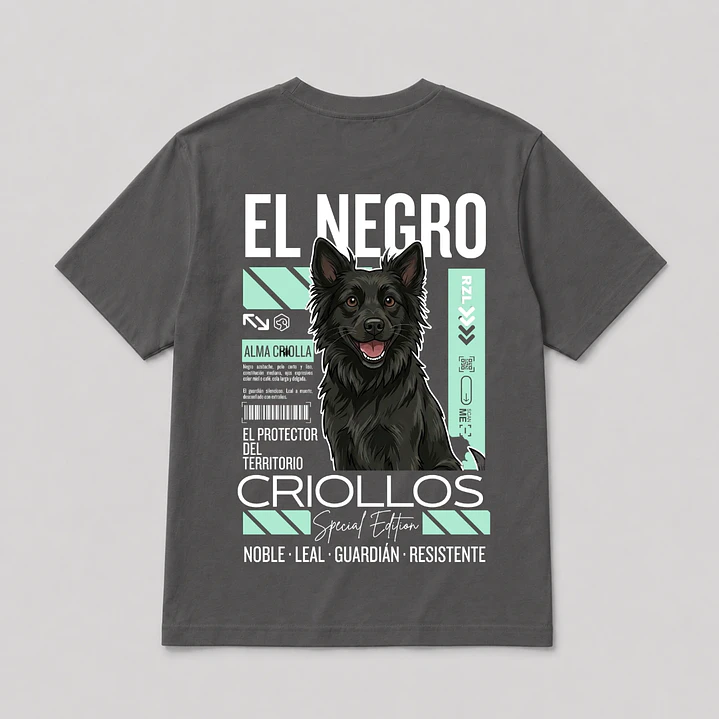 Camiseta Estampada Criollos 