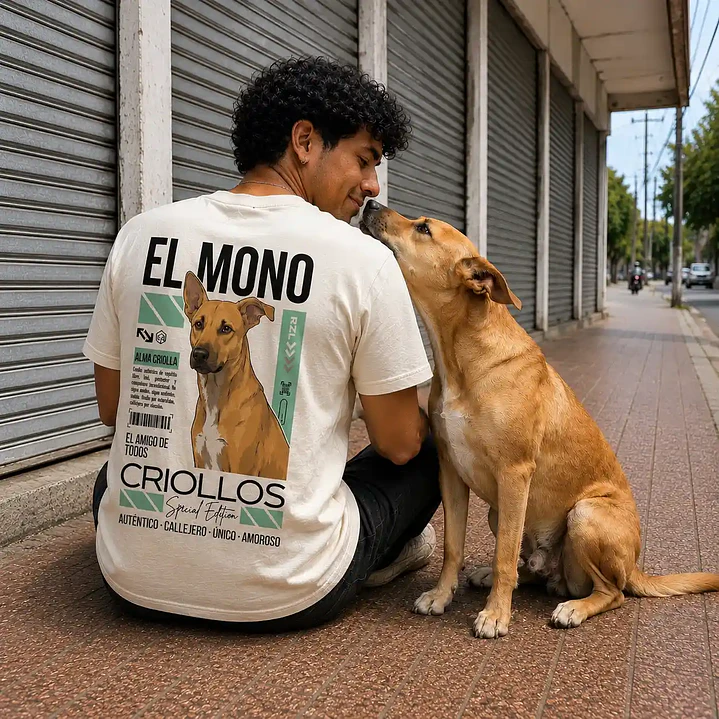 Camiseta Estampada Criollos 