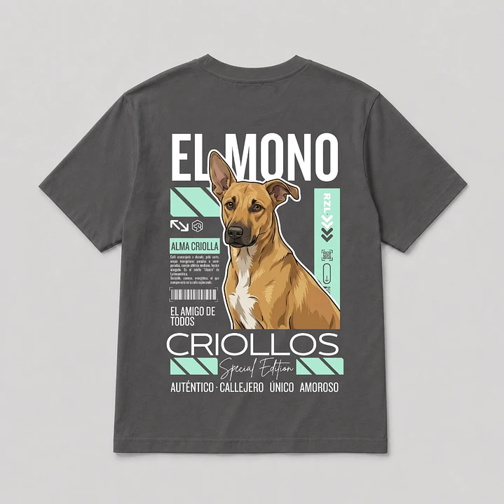 Camiseta Estampada Criollos 