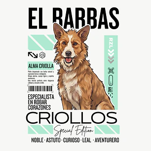 Camiseta Estampada Criollos 