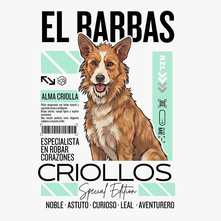 Camiseta Estampada Criollos 