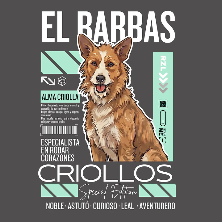 Camiseta Estampada Criollos 