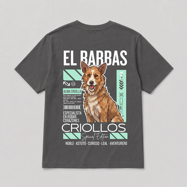 Camiseta Estampada Criollos 