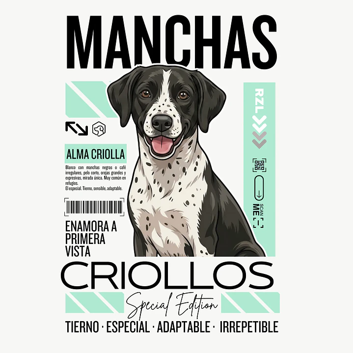 Camiseta Estampada Criollos 