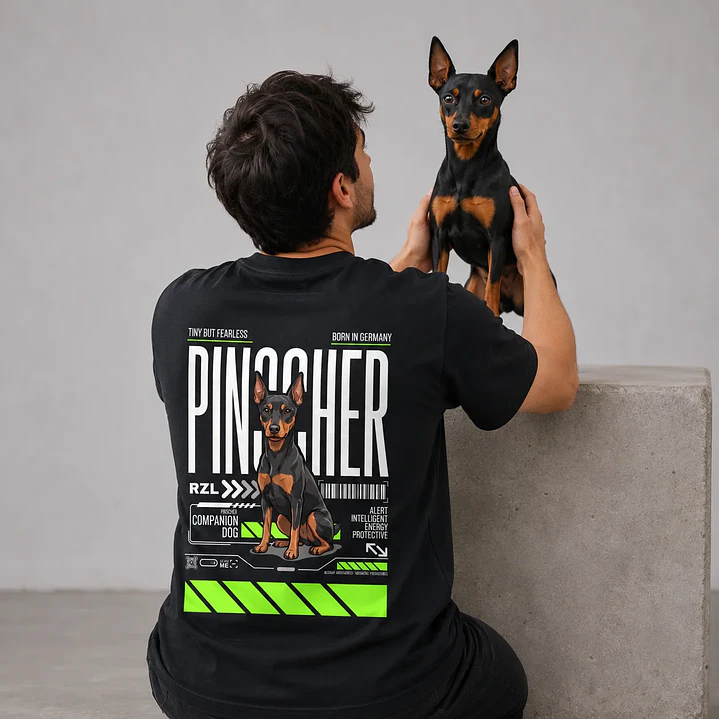 Camiseta Estampada Pinscher - Regular 1