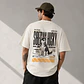 Camiseta Estampada Husky Siberiano - Oversize - Miniatura 1