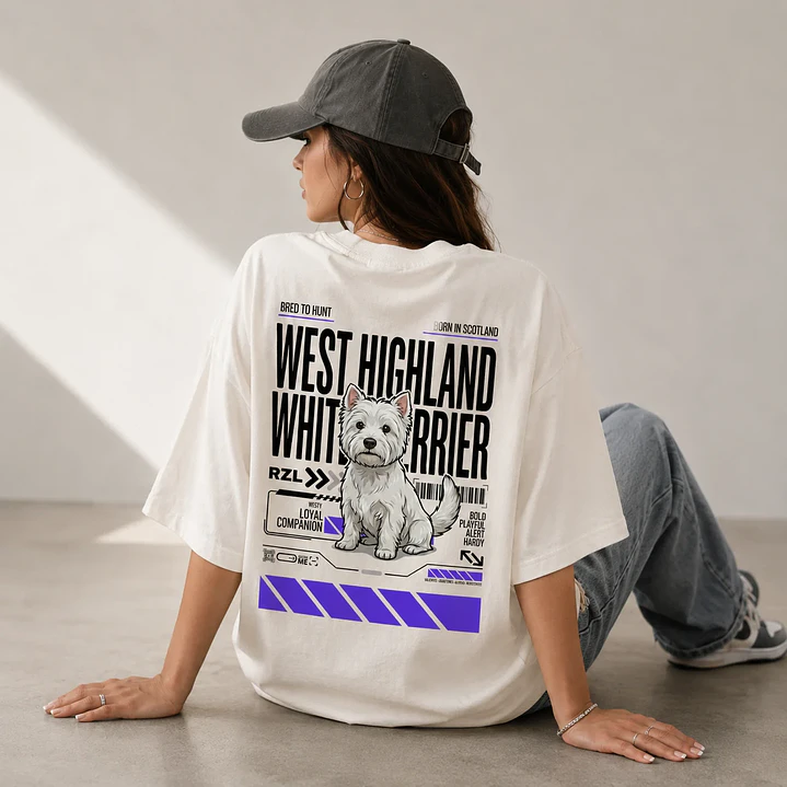 Camiseta Estampada Westy - Oversize 1