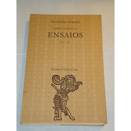 Ensaios Tomo VII (Obras completas de António Sérgio)