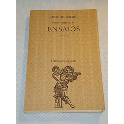 Ensaios Tomo VIII (Obras completas de António Sérgio)