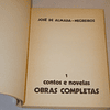 Contos e novelas nr. 1 (Obras completas de José Almada Negreiros)