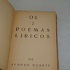 Os 7 poemas líricos