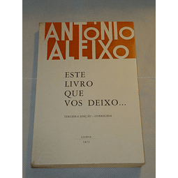 Este livro que vos deixo