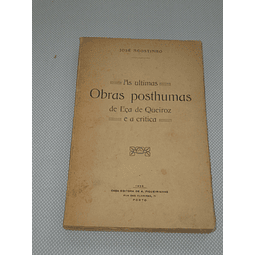 As últimas obras póstumas de Eça de Queiroz e a critica