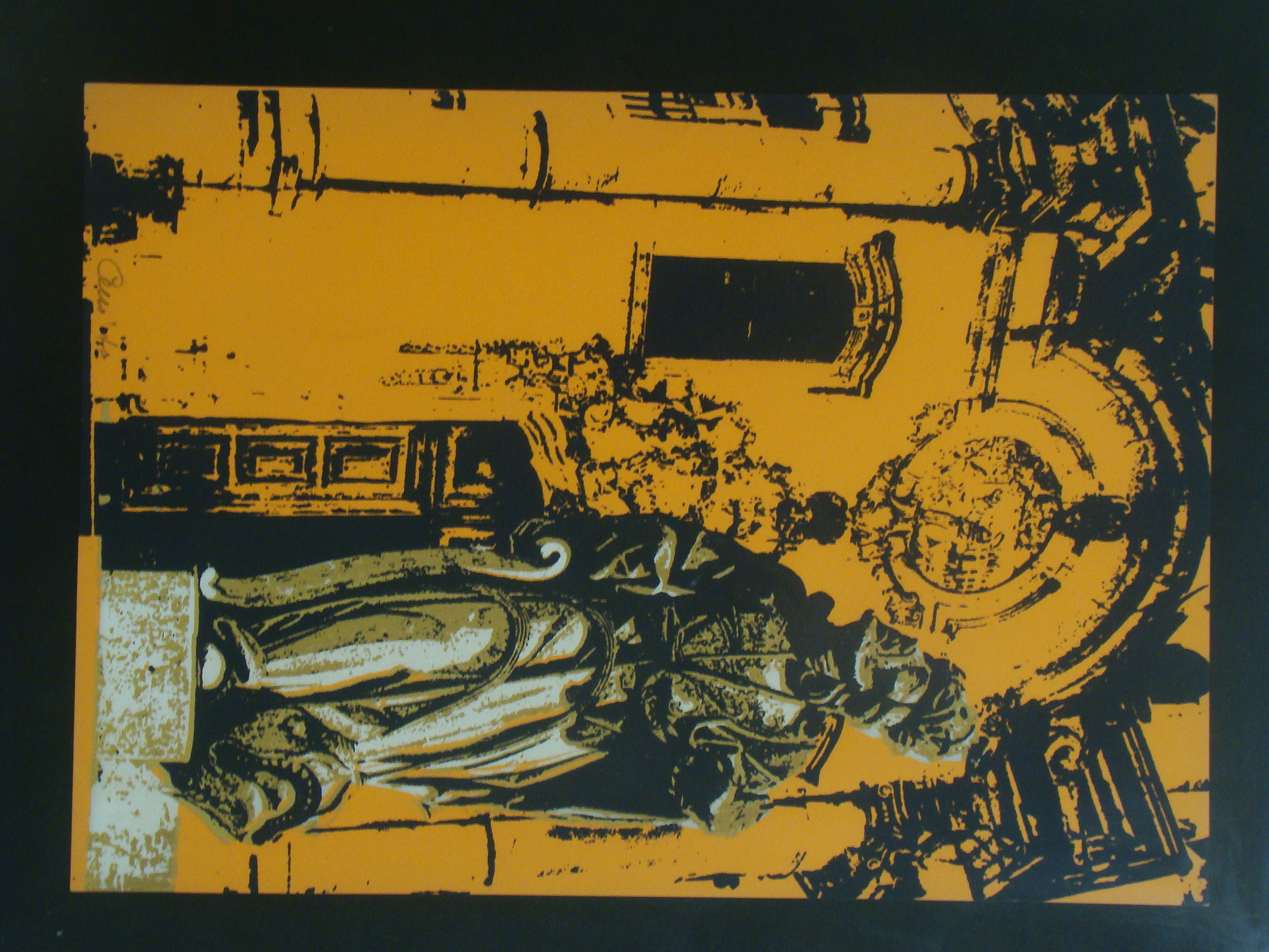 Serigrafia- "Estátua"