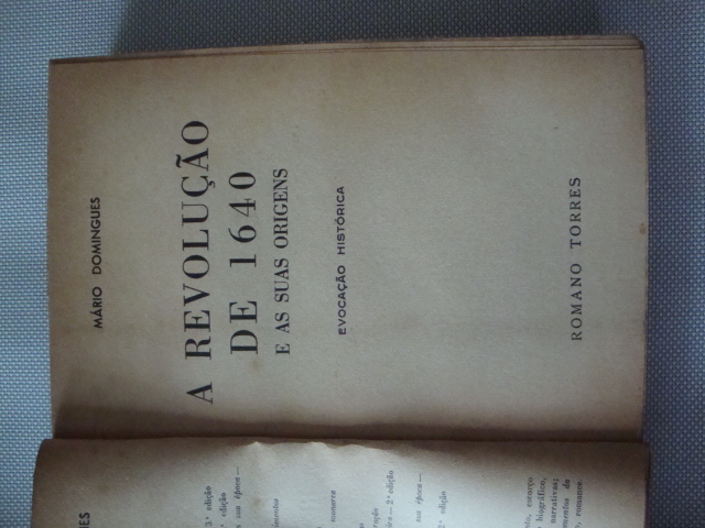  A Revolução de 1640 e as suas origens