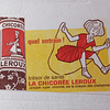 Conjunto de 3 Monofolhas publicitárias "La Chicorée Leroux"