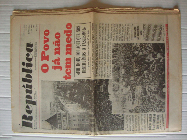 Jornal República- 2 de Maio de 1974
