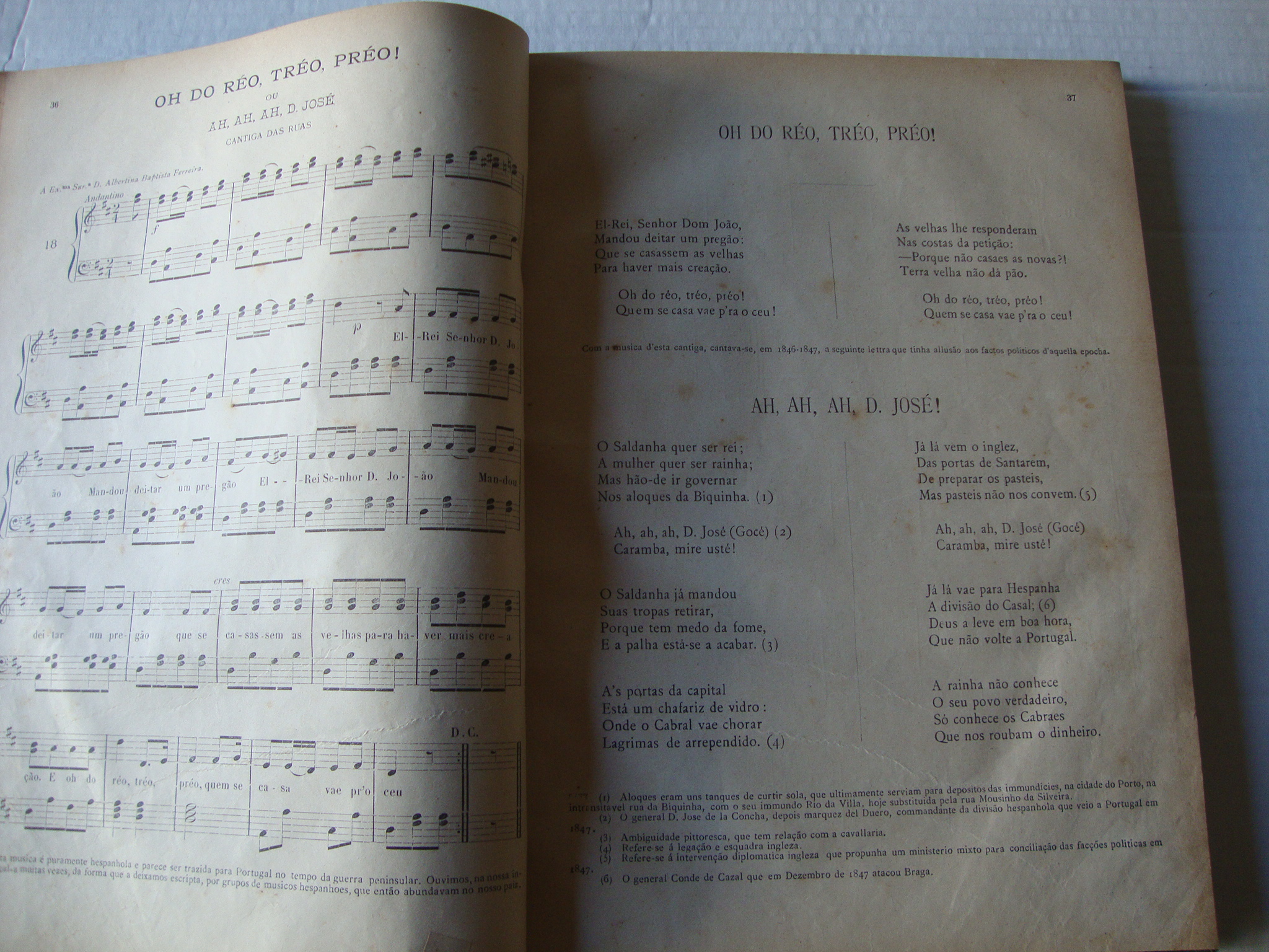 Cancioneiro de músicas populares para canto e piano