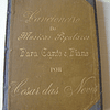 Cancioneiro de músicas populares para canto e piano