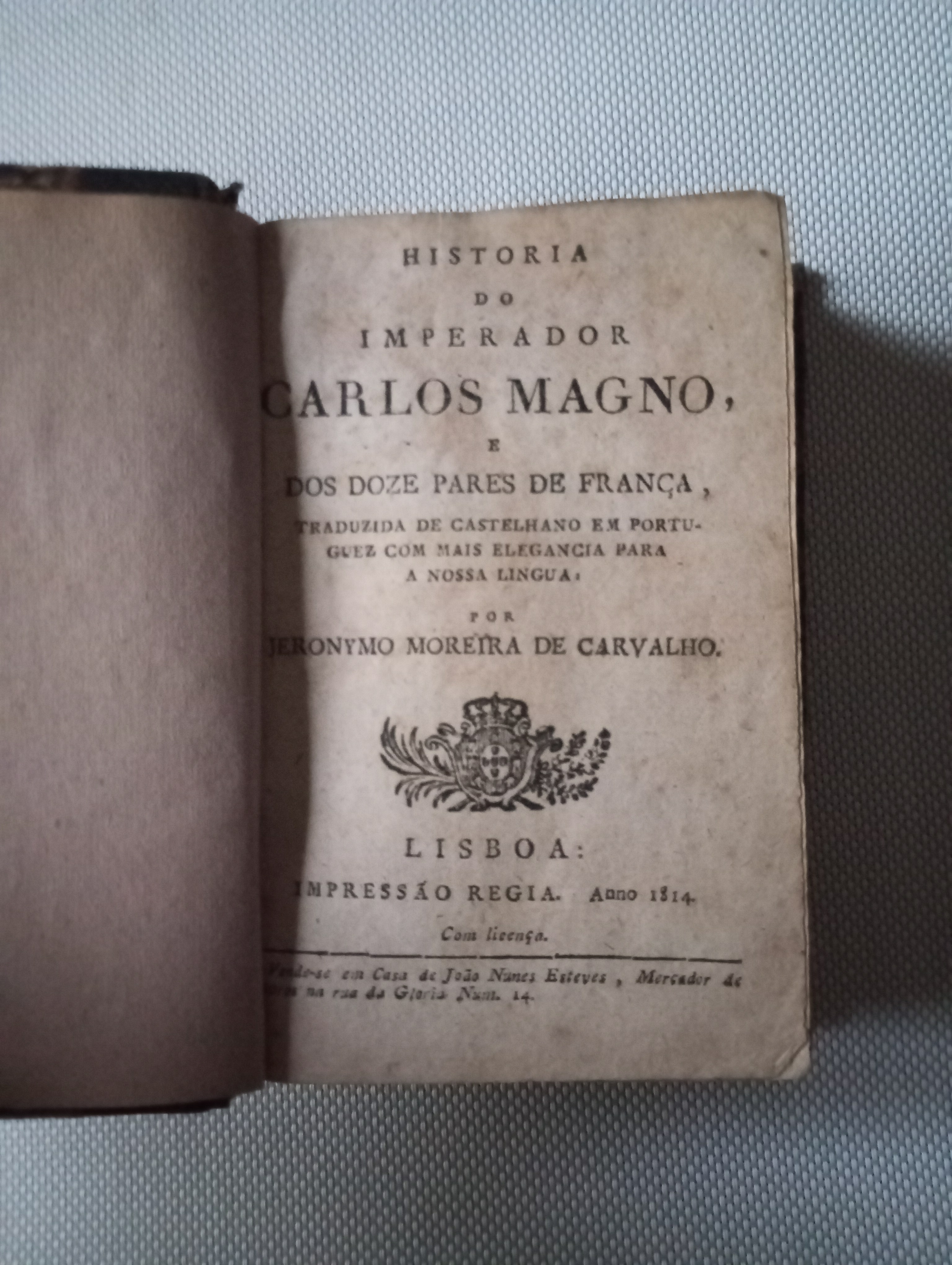 História de Carlos Magno e dos doze Pares de França