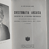 Crestomatia Arcaica- Excertos da literatura portuguesa desde o que mais antigo se conhece até ao séc. XVI
