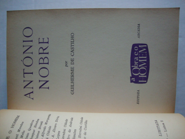 António Nobre- Colecção A obra e o homem  (Nr.14)