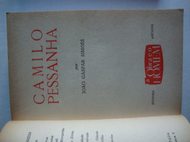 Camilo Pessanha- Colecção A obra e o homem  (Nr.16)