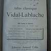 Atlas Classique Vidal-Lablanche