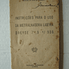 Instruções para o uso da metralhadora ligeira Dreyse 7mm, 9mm/938