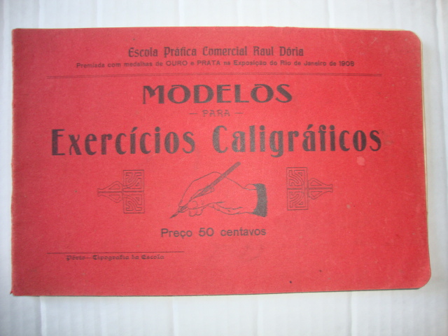 Modelos para exercícios caligráficos