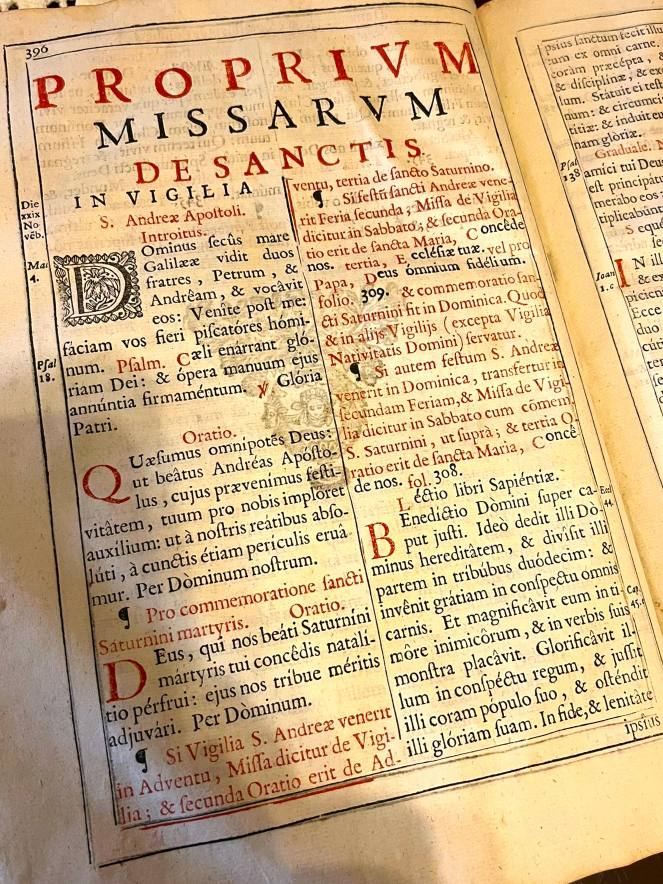 Missale Romanum (1703 Conimbricae)