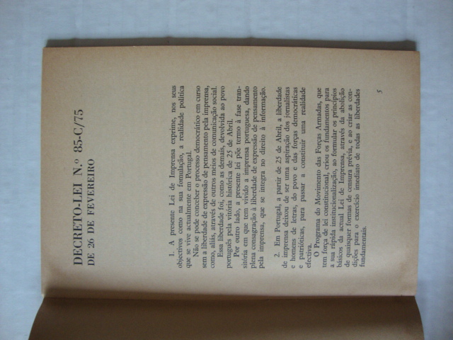 Lei de Imprensa 1975