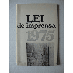 Lei de Imprensa 1975