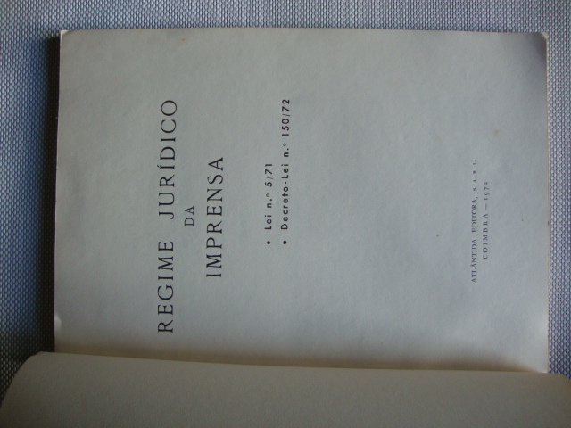 Regime Jurídico da Imprensa