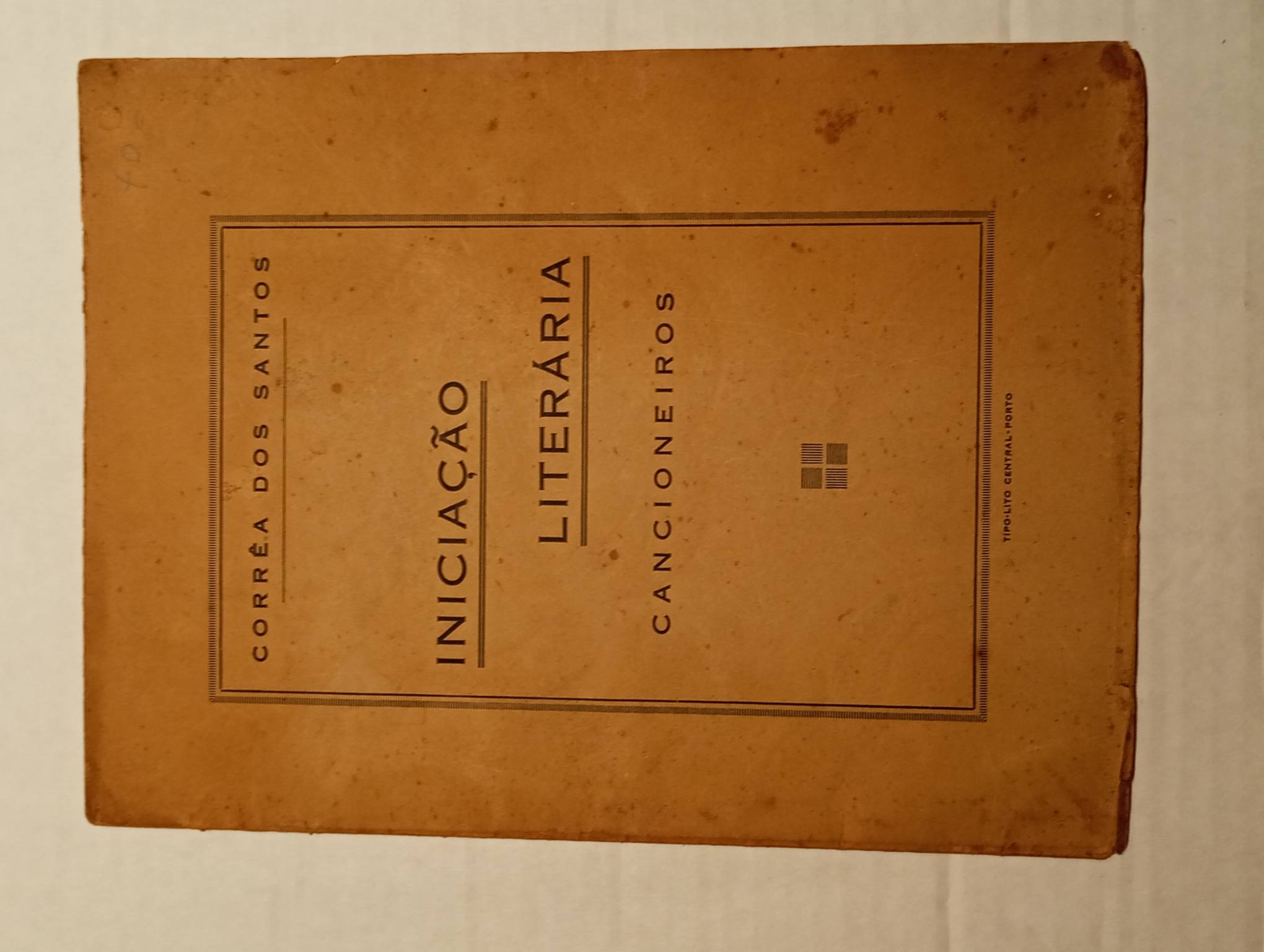 Iniciação literária - Cancioneiros