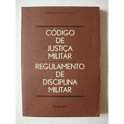 Código de justiça militar- Regulamento de Justiça militar