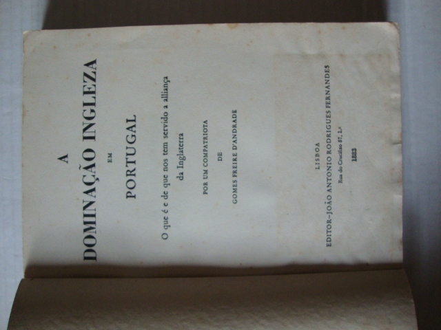 A dominação ingleza em Portugal