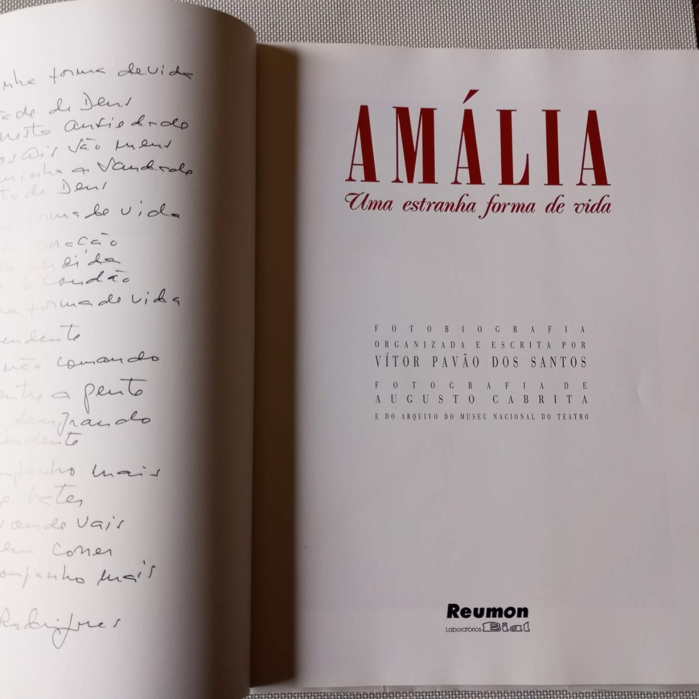 Amália - Uma estranha forma de vida