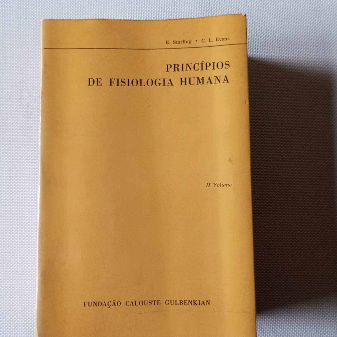 Princípios de Fisiologia humana (Volume II)