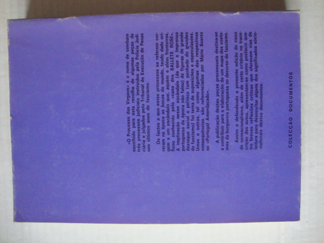 O processo das virgens