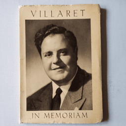 In Memoriam de João Villaret
