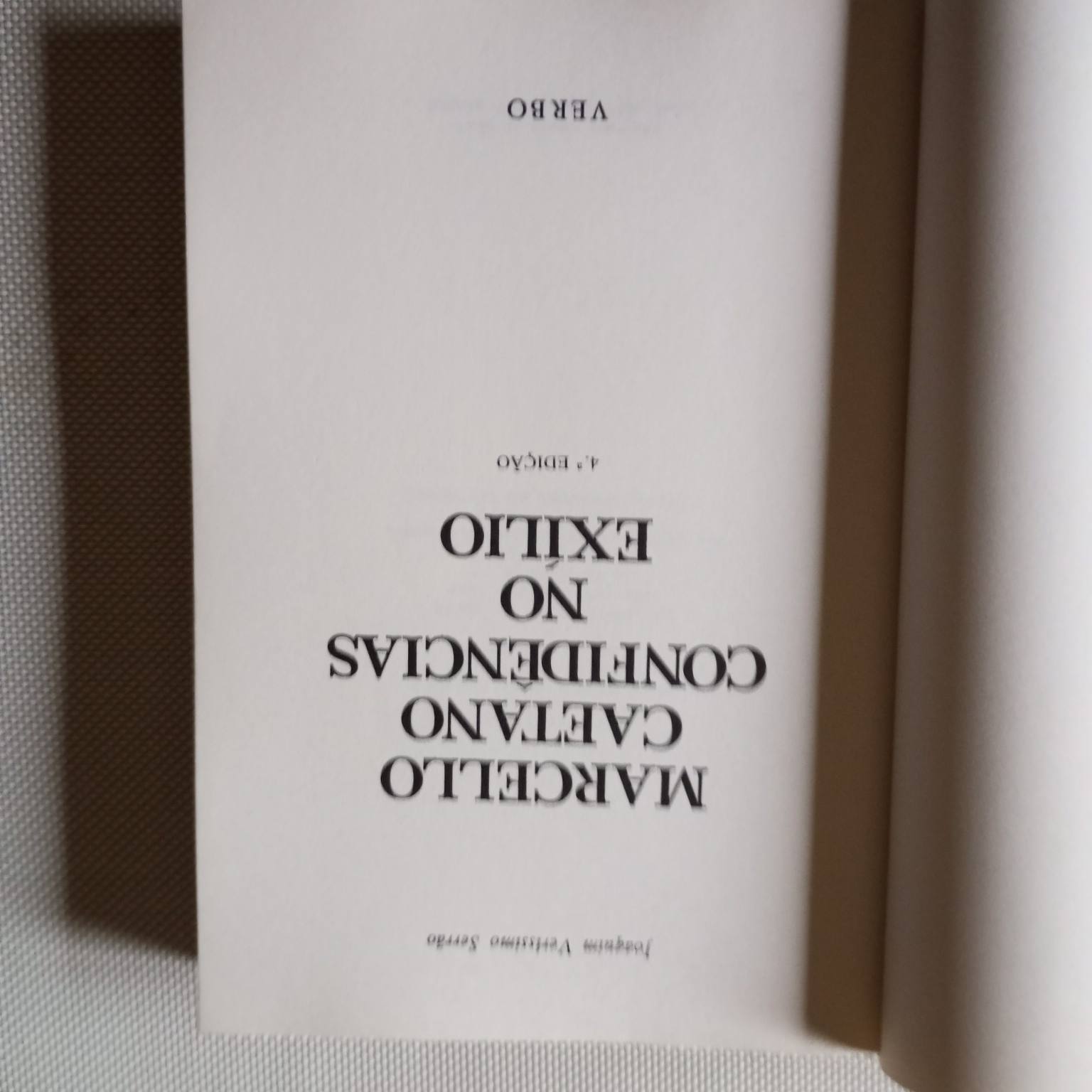 Marcello Caetano Confidências no exílio